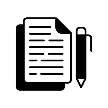 İçerik simgesi vektörde. Logotype