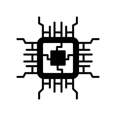 Vektör olarak İstihbarat Veri simgesi. Logotype