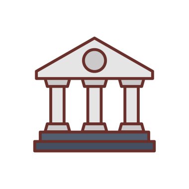 Vektör olarak borsa simgesi. Logotype