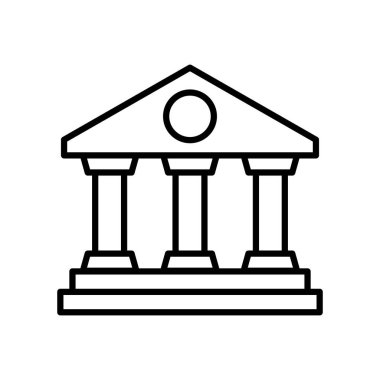 Vektör olarak borsa simgesi. Logotype