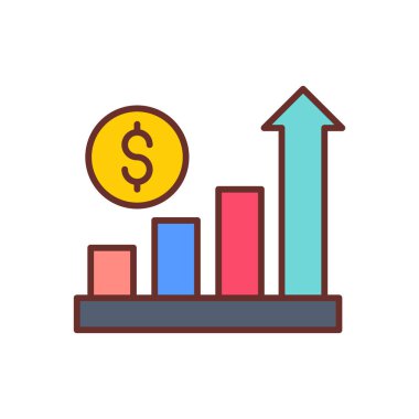 Vektör olarak satış simgesi. Logotype