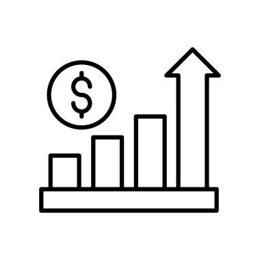 Vektör olarak satış simgesi. Logotype