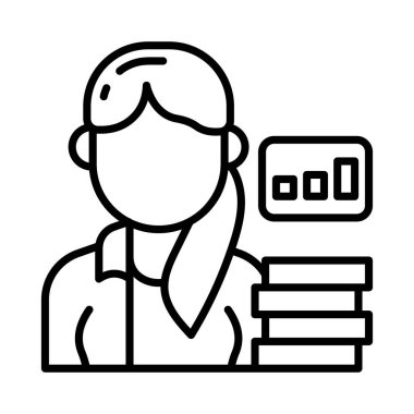 Mali Analizci ikonu. Logotype