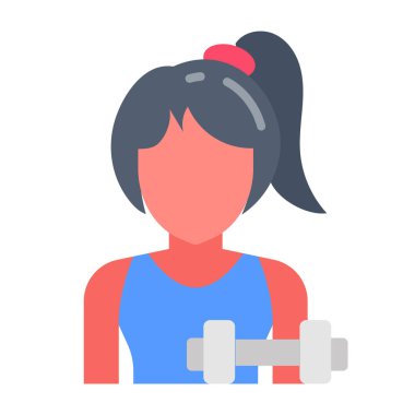 Eğitmen simgesi vektör. Logotype