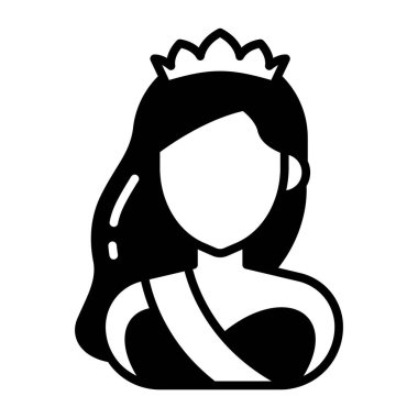 Vektör olarak model simgesi. Logotype