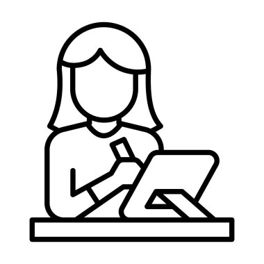 Vektör olarak tasarım simgesi. Logotype