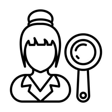 Vektör olarak denetleyici simgesi. Logotype