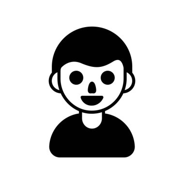 Gülen Surat ikonu. Logotype