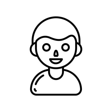 Gülen Surat ikonu. Logotype