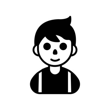 Vektör olarak Genç Kardeş simgesi. Logotype