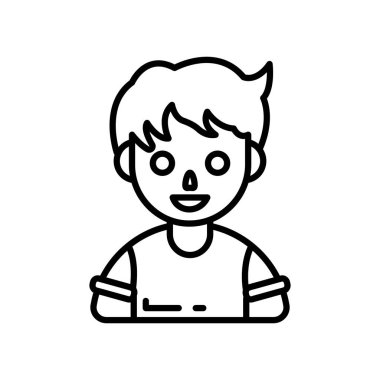 Vektörde simge oluşturma zevki. Logotype