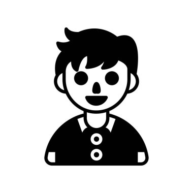 Kötü Çocuk ikonu. Logotype