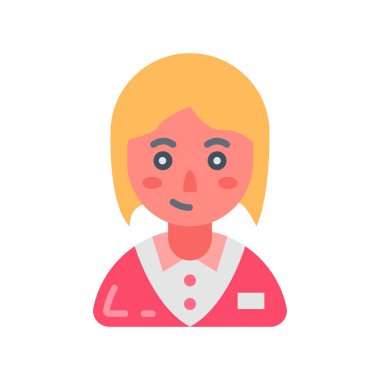 Vektör olarak fahişelik. Logotype