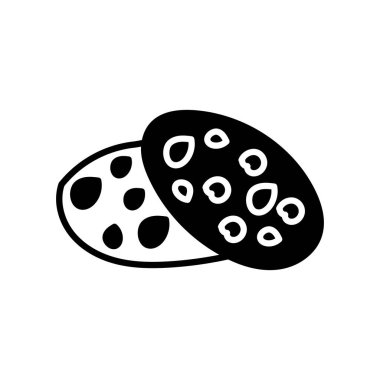 Kurabiyeler vektör simgesi. Logotype