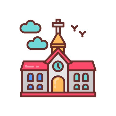 Kilise ikonu. Logotype