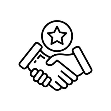 Vektör olarak iyi niyet simgesi. Logotype