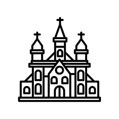 Kilise ikonu. Logotype