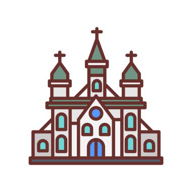 Kilise ikonu. Logotype