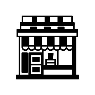 Restoran ikonu vektörde. Logotype