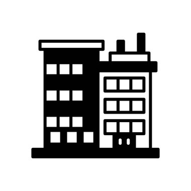 Haber Kağıt Ofisi simgesi vektör olarak. Logotype