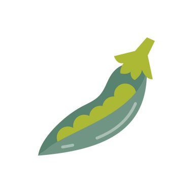 Vektör olarak bezelye ikonu. Logotype