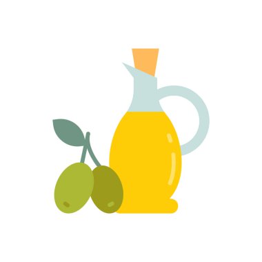 Vektör olarak Olive Petrol simgesi. Logotype