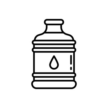 Water Bottle icon in vector. Logotype