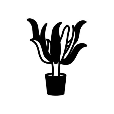 Yucca simgesi vektörde. Logotype