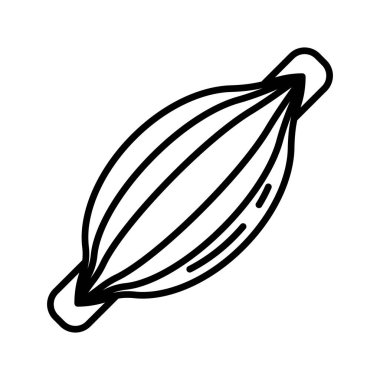 Vektör olarak kas simgesi. Logotype