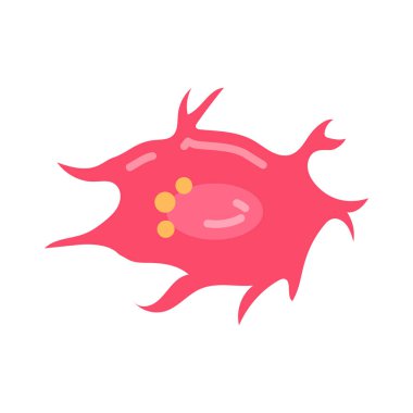 Vektör olarak kemik hücre simgesi. Logotype