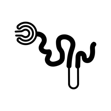 Vektör olarak Nefron simgesi. Logotype