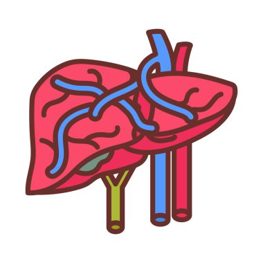 Portal damar simgesi vektörde. Logotype