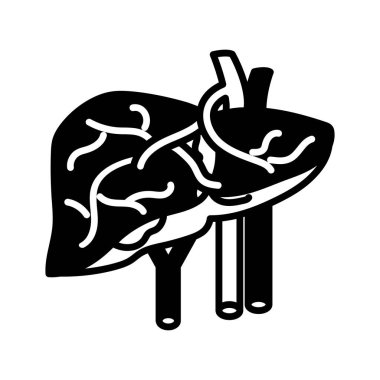 Portal damar simgesi vektörde. Logotype