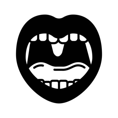 Vektör olarak Orofarinks simgesi. Logotype