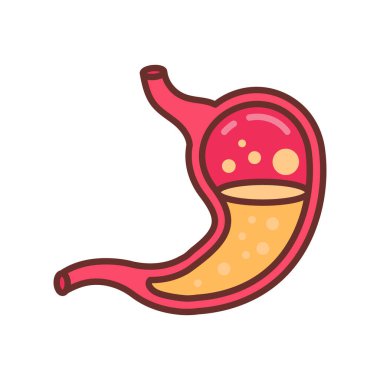 Mide ikonu. Logotype