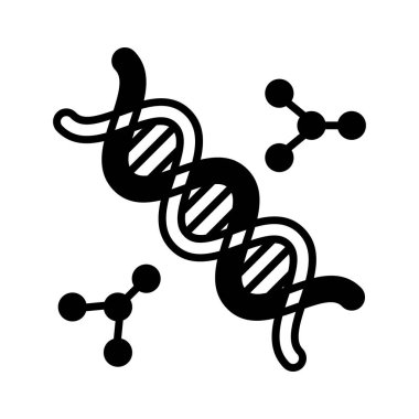 Vektör olarak DNA simgesi. Logotype