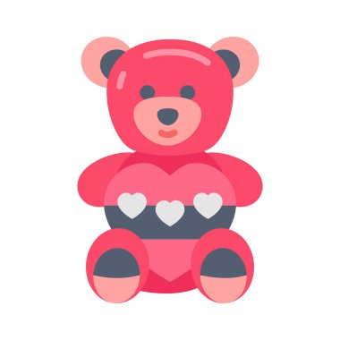 Oyuncak ayı ikonu. Logotype