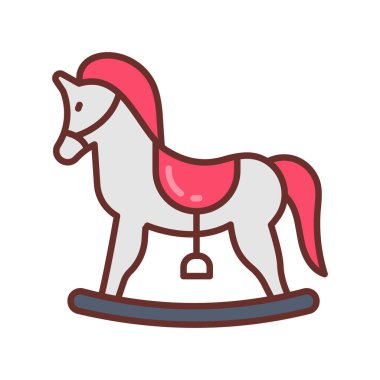 Sallanan At ikonu. Logotype