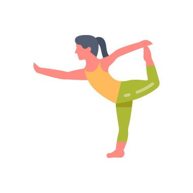 Vektör olarak Dans Pozu simgesi. Logotype