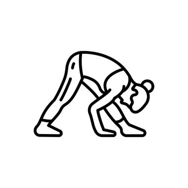 Vektör olarak kenar germe simgesi. Logotype