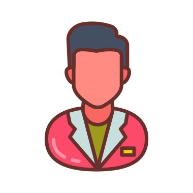 Vektör olarak ürolog simgesi. Logotype