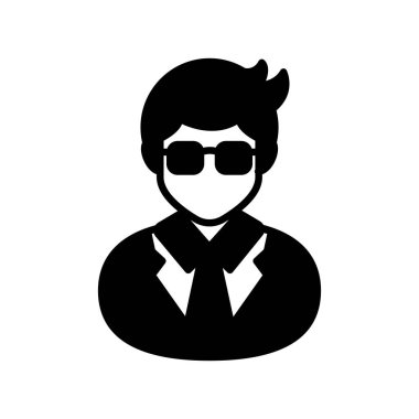 Vektör konusunda tıbbi uzman ikonu. Logotype