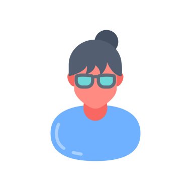 Hasta ikonu vektörde. Logotype