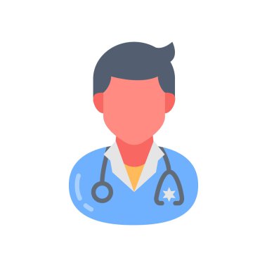 Vektör olarak Sosyal İşçi simgesi. Logotype