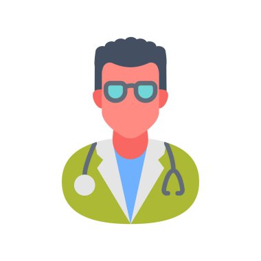 Vektör olarak optometrist simgesi. Logotype