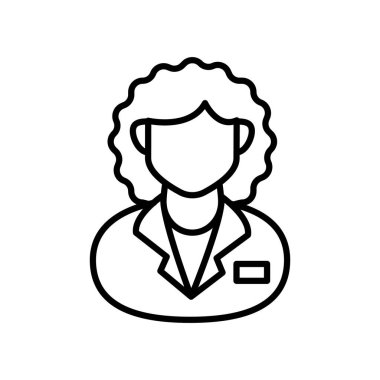 Acil Doktor simgesi vektörde. Logotype
