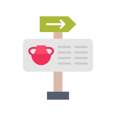 Vektör içinde Kılavuz Posta simgesini göster. Logotype