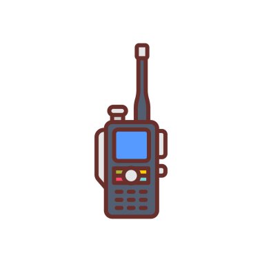 Walkie Talkie icon in vector. Logotype