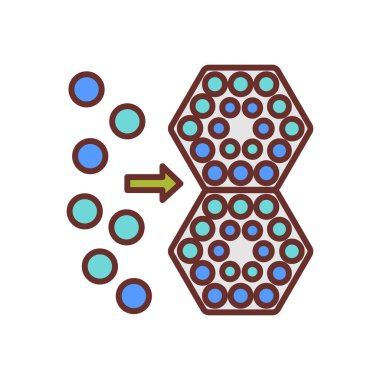 Vektör olarak kendi kendine montaj simgesi. Logotype