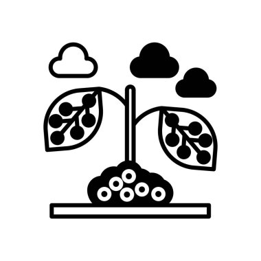 Biyomimikri ikonu. Logotype